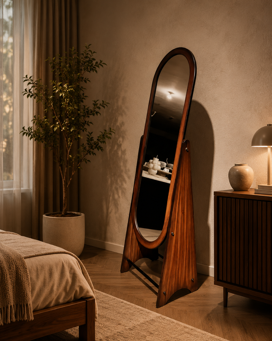 Floor Stand Mirror Frame - Large