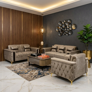 Opulence Tufted Velvet Sofa Set #S67
