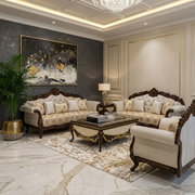 Majestic 7-Seater Victorian Sofa Set #S70
