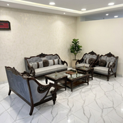 Artisan-Carved Classical Baroque Sofa Set # S75