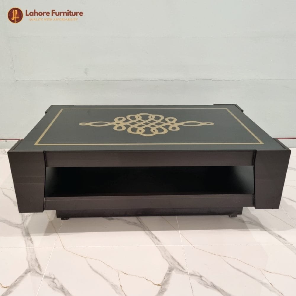 Square Glass Top Center Table # CT40