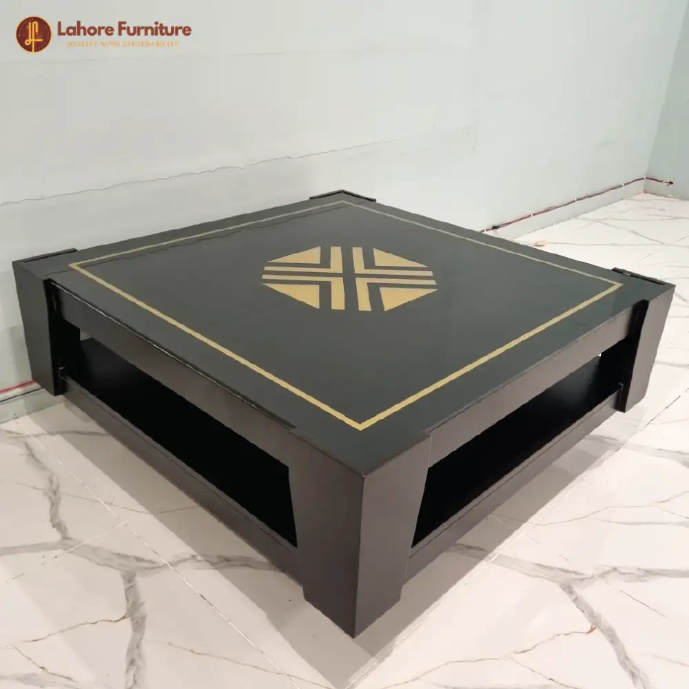 Square Glass Top Center Table # CT40