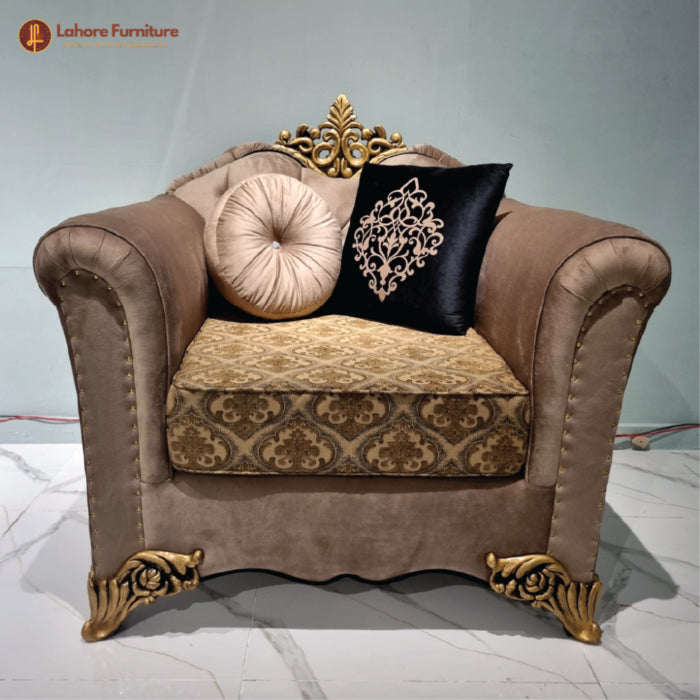 TimberThrone King Sofa # S09