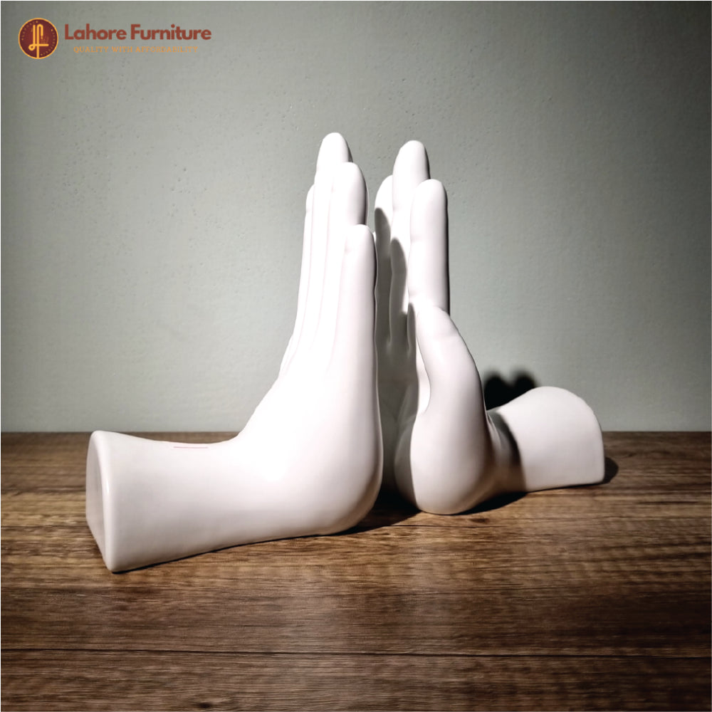 Hand Bookends