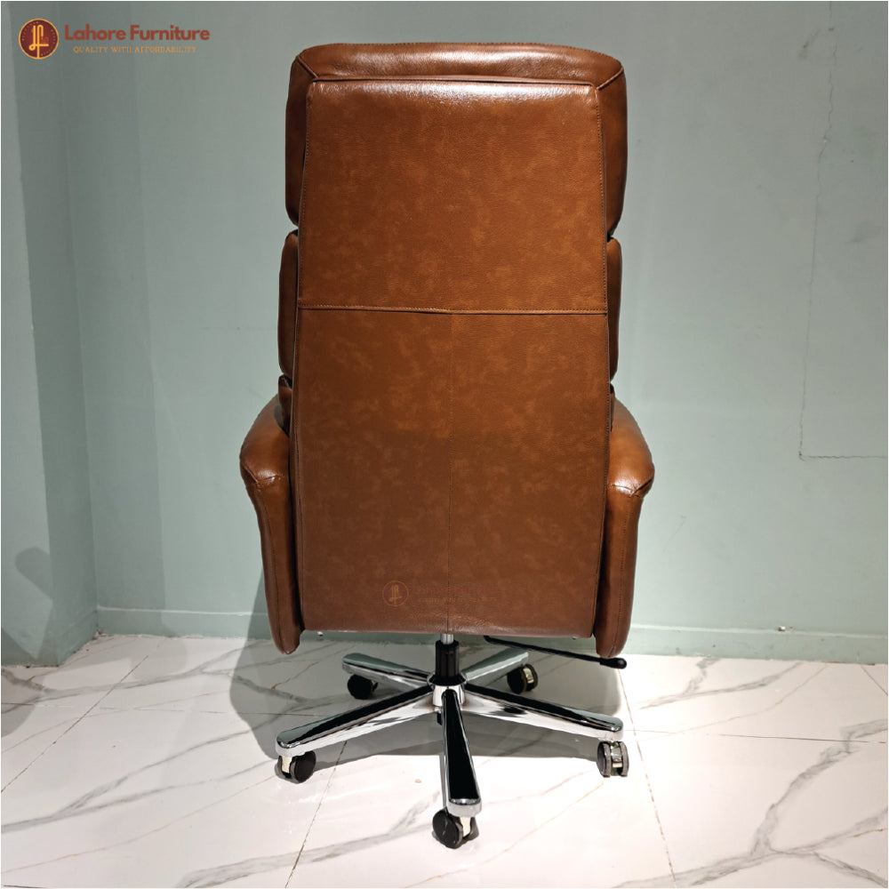 Revolving Chair Big Boss Leather