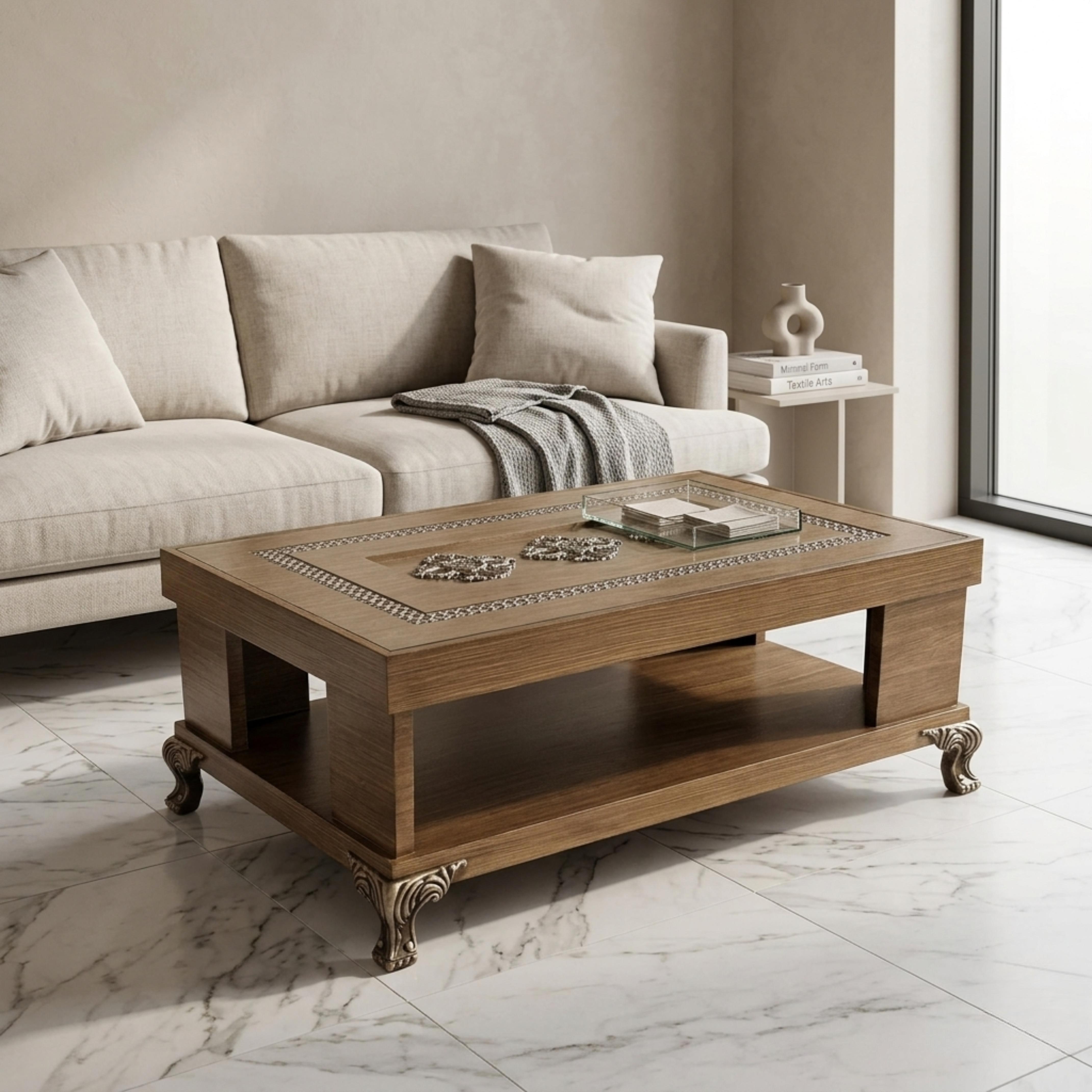 Unique Globe Center Table - CT53