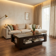 The Heritage Modern Walnut center table  - CT40