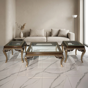 Majestic Gold 3-Piece Carved  Center Table Set - CT87